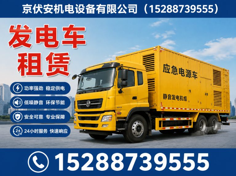 六盘水发电车租赁展示图